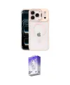 ieg™ iPhone 17 Pro Max Kılıf Yadigar Asil Koleksiyonu - Siyah Bilvis 5in1 3D Magic Cam Ekran Koruyucu