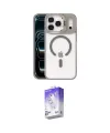 ieg™ iPhone 17 Pro Max Kılıf Yadigar Asil Koleksiyonu - Siyah Bilvis 5in1 3D Magic Cam Ekran Koruyucu