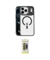 ieg™ iPhone 17 Pro Max Kılıf Yadigar Asil Koleksiyonu - Siyah Joko Magic 5D Hayalet Cam