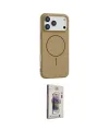 ieg™ iPhone 17 Pro Max Kılıf Yankı Form Serisi - Siyah Bilvis 3D Cam Ekran Koruyucu