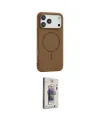 ieg™ iPhone 17 Pro Max Kılıf Yankı Form Serisi - Siyah Bilvis 3D Cam Ekran Koruyucu