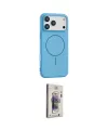 ieg™ iPhone 17 Pro Max Kılıf Yankı Form Serisi - Siyah Bilvis 3D Cam Ekran Koruyucu