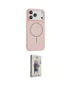 ieg™ iPhone 17 Pro Max Kılıf Yankı Form Serisi - Siyah Bilvis 3D Cam Ekran Koruyucu