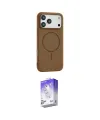 ieg™ iPhone 17 Pro Max Kılıf Yankı Form Serisi - Siyah Bilvis 5in1 3D Magic Cam Ekran Koruyucu