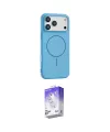 ieg™ iPhone 17 Pro Max Kılıf Yankı Form Serisi - Siyah Bilvis 5in1 3D Magic Cam Ekran Koruyucu