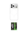 ieg™ iPhone 17 Pro Max Kılıf Yankı Minimal Serisi - Siyah 360 Mat Full Body Arka Koruyucu