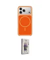 ieg™ iPhone 17 Pro Max Kılıf Yankı Minimal Serisi - Siyah Bilvis 3D Cam Ekran Koruyucu