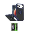 ieg™ iPhone 17 Pro Max Kılıf Yörünge Çizgi - Şeffaf 360 Full Body Arka Koruyucu