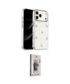 ieg™ iPhone 17 Pro Max Kılıf Yörünge Form - Siyah Bilvis 3D Cam Ekran Koruyucu