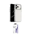 ieg™ iPhone 17 Pro Max Kılıf Yörünge Form - Siyah Bilvis 3X AR HD Cam Ekran Koruyucu