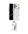 ieg™ iPhone 17 Pro Max Kılıf Yörünge Form - Siyah Bilvis 3X AR HD Cam Ekran Koruyucu