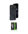 ieg™ iPhone 17 Pro Max Kılıf Yörünge Işık Serisi - Şeffaf 360 Full Body Arka Koruyucu