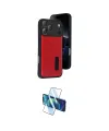 ieg™ iPhone 17 Pro Max Kılıf Yörünge Işık Serisi - Siyah 3D Antistatik Cam Ekran Koruyucu
