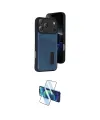 ieg™ iPhone 17 Pro Max Kılıf Yörünge Işık Serisi - Siyah 3D Antistatik Cam Ekran Koruyucu
