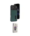 ieg™ iPhone 17 Pro Max Kılıf Yörünge Işık Serisi - Siyah Bilvis 3D Cam Ekran Koruyucu