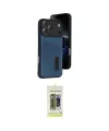ieg™ iPhone 17 Pro Max Kılıf Yörünge Işık Serisi - Siyah Joko Magic 5D Hayalet Cam