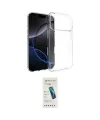 ieg™ iPhone 17 Pro Max Kılıf Zirve Doku - Şeffaf Pasifik Cam Ekran Koruyucu