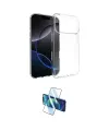 ieg™ iPhone 17 Pro Max Kılıf Zirve Doku - Siyah 3D Antistatik Cam Ekran Koruyucu