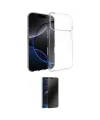 ieg™ iPhone 17 Pro Max Kılıf Zirve Doku - Siyah 3D Antistatik Hayalet Cam Ekran Koruyucu