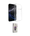 ieg™ iPhone 17 Pro Max Kılıf Zirve Doku - Siyah Bilvis 3D Cam Ekran Koruyucu