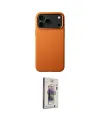 ieg™ iPhone 17 Pro Max Kılıf Zirve Modern Prime - Siyah Bilvis 3D Cam Ekran Koruyucu