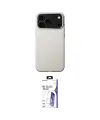 ieg™ iPhone 17 Pro Max Kılıf Zirve Modern Prime - Siyah Bilvis 3X AR HD Cam Ekran Koruyucu