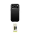 ieg™ iPhone 17 Pro Max Kılıf Zirve Modern Prime - Siyah Joko Magic 5D Hayalet Cam