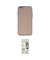 ieg™ iPhone 6 Kılıf Ahenk Çizgi Serisi - Beyaz 20D Premium Cam Ekran Koruyucu