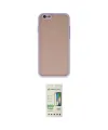 ieg™ iPhone 6 Kılıf Ahenk Çizgi Serisi - Beyaz 20D Premium Cam Ekran Koruyucu