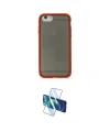 ieg™ iPhone 6 Kılıf Ahenk Çizgi Serisi - Beyaz 3D Antistatik Cam Ekran Koruyucu