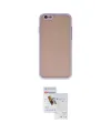 ieg™ iPhone 6 Kılıf Ahenk Çizgi Serisi - Beyaz Seramik Nano Ekran Koruyucu
