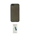 ieg™ iPhone 6 Kılıf Ahenk Çizgi Serisi - Şeffaf Pasifik Cam Ekran Koruyucu