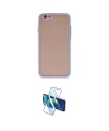 ieg™ iPhone 6 Kılıf Ahenk Çizgi Serisi - Siyah 3D Antistatik Cam Ekran Koruyucu