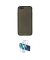 ieg™ iPhone 6 Kılıf Ahenk Çizgi Serisi - Siyah 3D Antistatik Cam Ekran Koruyucu