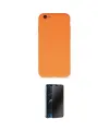ieg™ iPhone 6 Kılıf Ahenk Serisi - Siyah 3D Antistatik Hayalet Cam Ekran Koruyucu