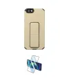 ieg™ iPhone 6 Kılıf Çekirdek Yansıma - Beyaz 3D Antistatik Cam Ekran Koruyucu