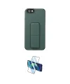 ieg™ iPhone 6 Kılıf Çekirdek Yansıma - Siyah 3D Antistatik Seramik Nano Ekran Koruyucu
