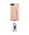 ieg™ iPhone 6 Kılıf Çekirdek Yansıma - Siyah Bilvis Hayalet Cam Ekran Koruyucu