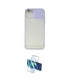 ieg™ iPhone 6 Kılıf Vadi Çizgi - Beyaz 3D Antistatik Cam Ekran Koruyucu