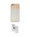 ieg™ iPhone 6 Kılıf Vadi Çizgi - Beyaz Seramik Nano Ekran Koruyucu