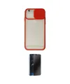ieg™ iPhone 6 Kılıf Vadi Çizgi - Siyah 3D Antistatik Hayalet Cam Ekran Koruyucu