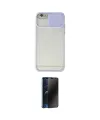 ieg™ iPhone 6 Kılıf Vadi Çizgi - Siyah 3D Antistatik Hayalet Cam Ekran Koruyucu