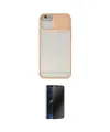 ieg™ iPhone 6 Kılıf Vadi Çizgi - Siyah 3D Antistatik Hayalet Cam Ekran Koruyucu