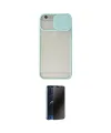 ieg™ iPhone 6 Kılıf Vadi Çizgi - Siyah 3D Antistatik Hayalet Cam Ekran Koruyucu