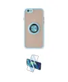 ieg™ iPhone 6 Kılıf Yörünge Çizgi - Beyaz 3D Antistatik Cam Ekran Koruyucu