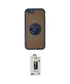 ieg™ iPhone 6 Kılıf Yörünge Çizgi - Beyaz Bilvis Hayalet Cam Ekran Koruyucu