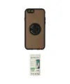 ieg™ iPhone 6 Kılıf Yörünge Çizgi - Siyah 20D Premium Cam Ekran Koruyucu