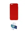 ieg™ iPhone 6 Plus Kılıf Ahenk Serisi - Beyaz 3D Antistatik Seramik Nano Ekran Koruyucu