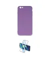 ieg™ iPhone 6 Plus Kılıf Ahenk Serisi - Beyaz 3D Antistatik Seramik Nano Ekran Koruyucu