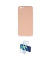 ieg™ iPhone 6 Plus Kılıf Ahenk Serisi - Beyaz 3D Antistatik Seramik Nano Ekran Koruyucu